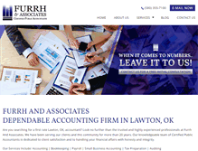 Tablet Screenshot of lawtonaccountant.com